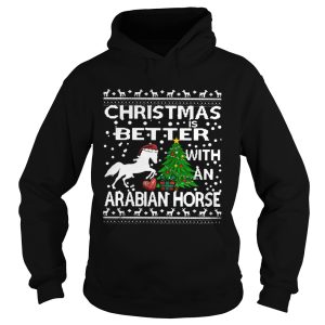 Christmas Is Better WIth An Arabian Horse Ugly shirt