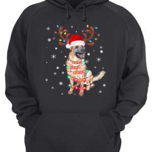 Christmas Lights Australian Shepherd Funny Dog Lovers Gift shirt 3