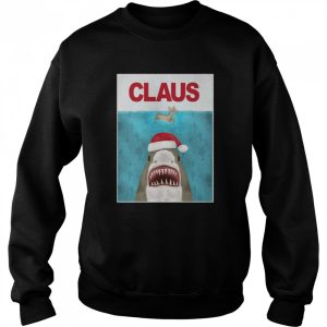 Christmas Santa Claus Shark Reindeer Humor shirt 4