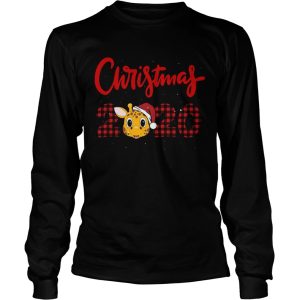 Christmas giraffe 2020 shirt