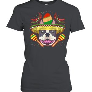 Cinco De Mayo Dog Boston Terrier Shirt