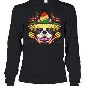 Cinco De Mayo Dog Boston Terrier Shirt 3