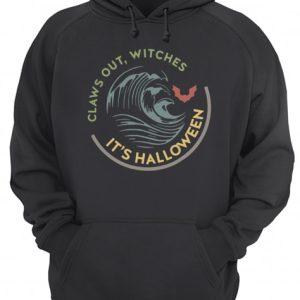 Claws out witches it's Halloween vintage shirt 3