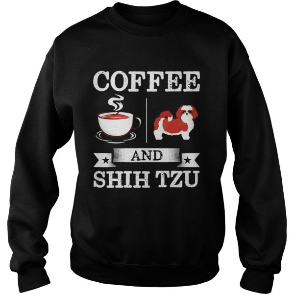 Coffee and Shih Tzu shirt