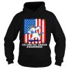 Colorectal Cancer Awareness American Flag Unicorn shirt