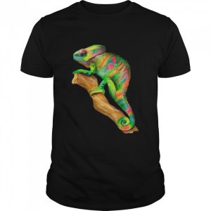 Colorful Chameleon Reptiles Cool Chameleons Lizards Shirt 1