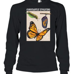 Constantly Evolving Monarch Butterfly Entomology Butterflies shirt 3