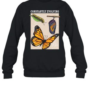 Constantly Evolving Monarch Butterfly Entomology Butterflies shirt 4