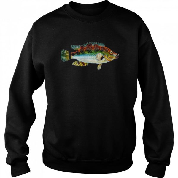 Cool Colorful Fish Art Fisherman Fishing Shirt Shirt