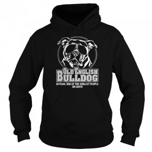 Cool old english bulldog dog shirt 3