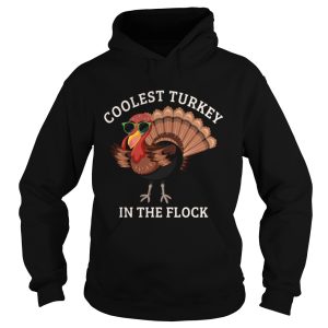 Coolest Turkey In The Flock Thanksgiving Toddler shirt 1