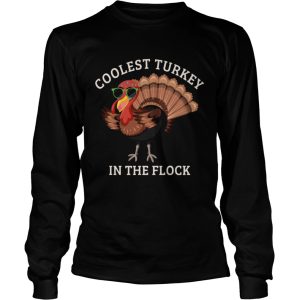 Coolest Turkey In The Flock Thanksgiving Toddler shirt