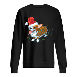 Corgi Lights Christmas shirt 2