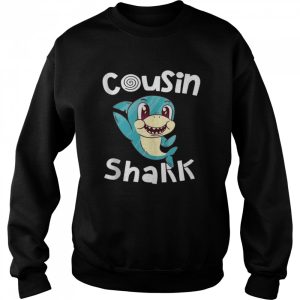 Cousin shark family birthday vacation Shirt 4