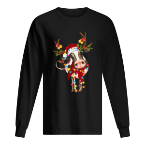 Cow Gorgeous Reindeer Light Christmas shirt 1