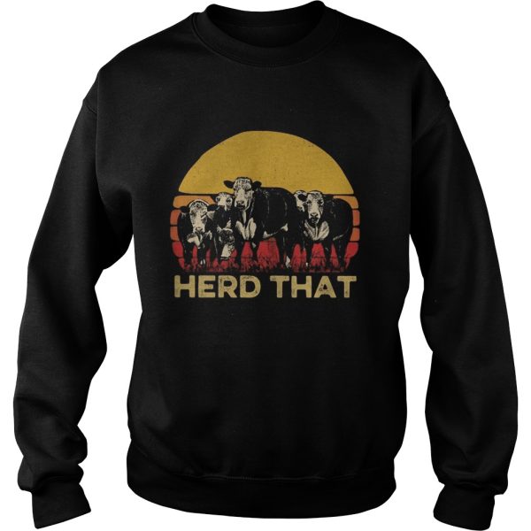 Cow Herd that Vintage retro shirt