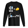 Cow Math cheese formula student teacher shirt