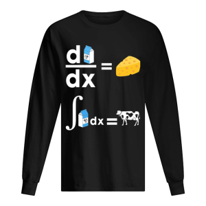 Cow Math cheese formula student teacher shirt