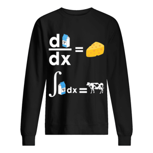 Cow Math cheese formula student teacher shirt 2