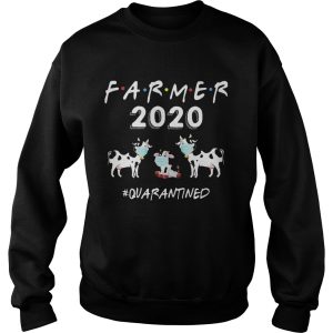 Cow mask farmer 2020 quarantined shirt 2