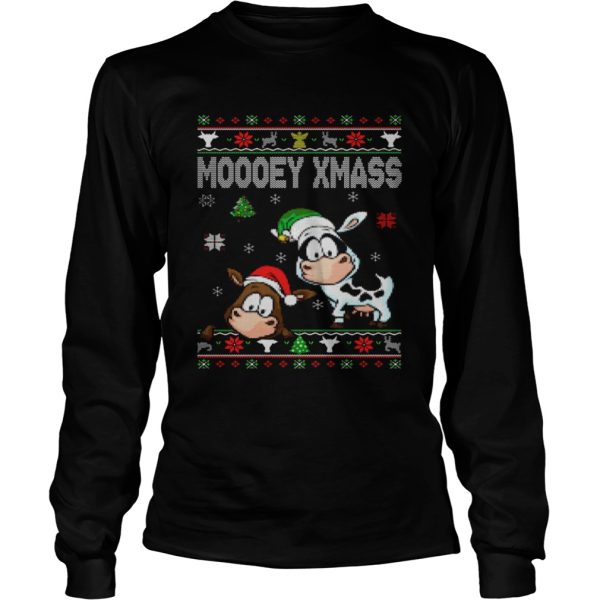 Cows Moooey Xmass Ugly Christmas shirt