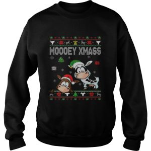 Cows Moooey Xmass Ugly Christmas shirt 3