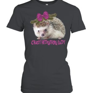 Crazy Hedgehog Lady T-shirt