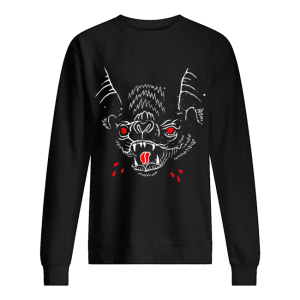 Creepy Spooky Halloween Vampire Bat Blood shirt 2