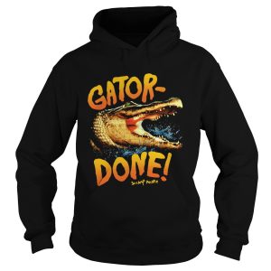 Crocodile Gator Done Swamp People shirt 1