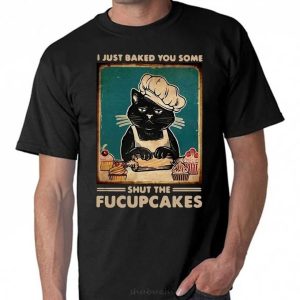 Cup Cake Cat’ Male T-Shirt