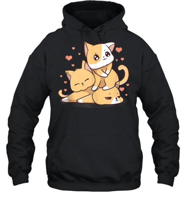 Cute Cat Mountain Meowtain Kitten Neko Kitty shirt