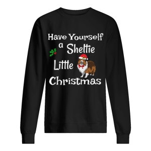 Cute Have Sheltie Little Christmas Sheltie Mom Gift shirt