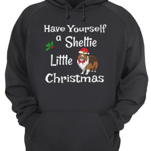 Cute Have Sheltie Little Christmas Sheltie Mom Gift shirt 3