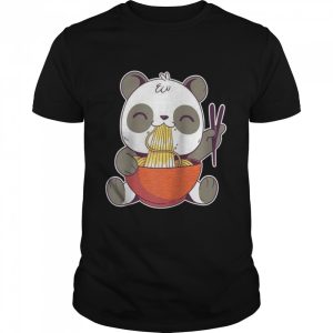 Cute Kawaii Panda Ramen Japanese Shirt