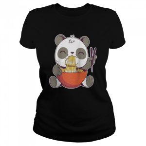 Cute Kawaii Panda Ramen Japanese Shirt