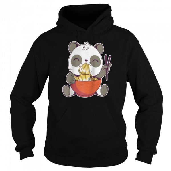 Cute Kawaii Panda Ramen Japanese Shirt