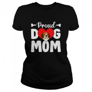 Cute Proud Bernard Dog Mom Mother's Day T Shirt 2