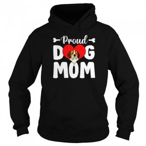 Cute Proud Bernard Dog Mom Mother's Day T Shirt 5