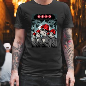 DEVO 50 Years Of Devolution And Farewell Poster 2023 Shirt 1