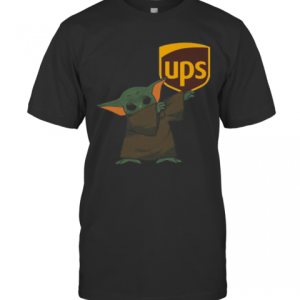 Dabbing Baby Yoda Mask Ups Logo Coronavirus T-Shirt