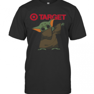 Dabbing Baby Yoda Target Logo T-Shirt