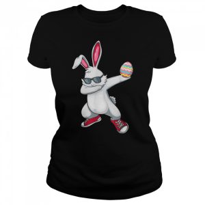 Dabbing Easter Bunny Boy Dab Easter Day Basket Stuffer Kids T-Shirt