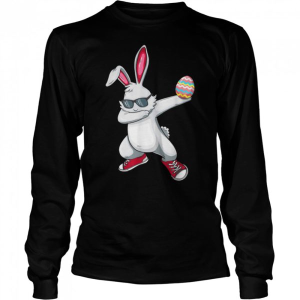 Dabbing Easter Bunny Boy Dab Easter Day Basket Stuffer Kids T-Shirt