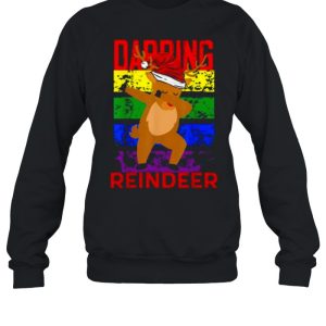 Dabbing Reindeer Merry Christmas 2021 Shirt