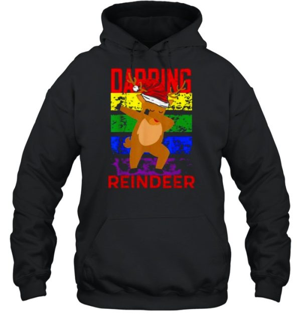 Dabbing Reindeer Merry Christmas 2021 Shirt