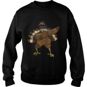 Dabbing Turkey Happy Thanksgiving Day Gifts Family Funny shirt 3