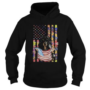 Dachshund American flag veteran Independence Day shirt