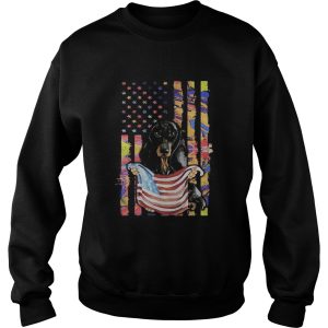 Dachshund American flag veteran Independence Day shirt 2