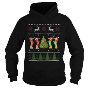 Dachshund Christmas Tree Ugly Xmas shirt