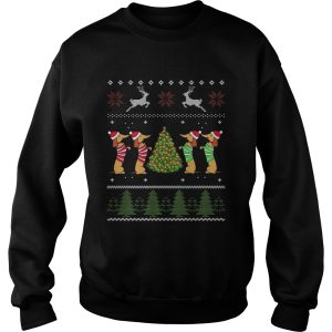 Dachshund Christmas Tree Ugly Xmas shirt 3